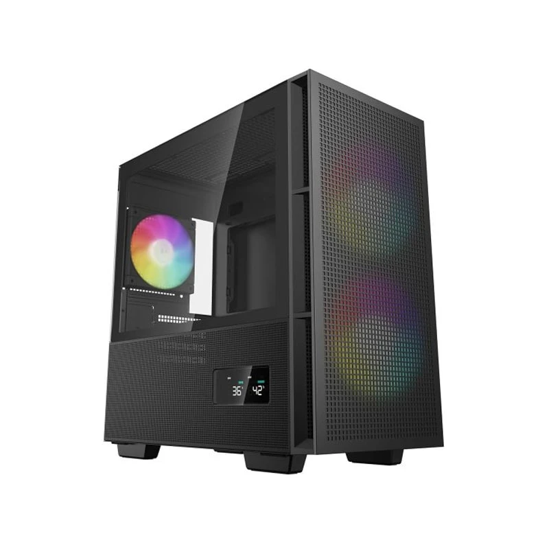 کیس کامپیوتر دیپ کول مدل  CH360 DIGITAL BLACK